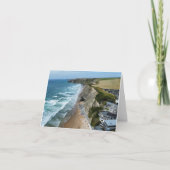 Watergate Bay, Carte de voeux Cornwall. (Devant)