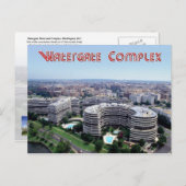 Watergate Hotel and Complex, Washington D.C. Briefkaart (Voorkant / Achterkant)