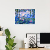 Watergelilies 1 poster (Thuiskantoor)