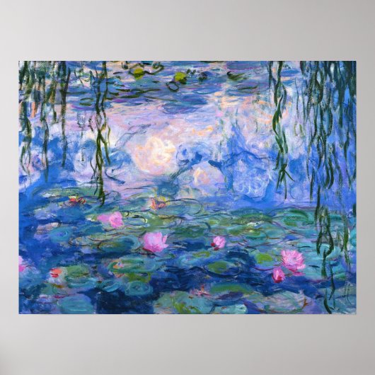 Watergelilies 1 poster (Voorkant)