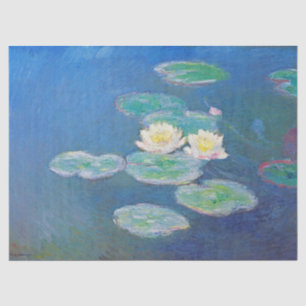Watergelilies, verdampingseffect van Monet Tissuepapier