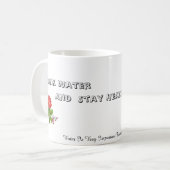 Waterglas Koffiemok (Voorkant links)