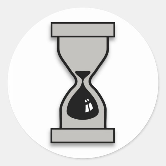 Waterglas Ronde Sticker (Voorkant)