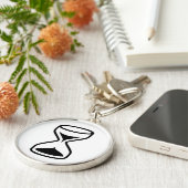 Waterglas Sleutelhanger (Zijkant)