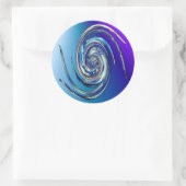 Waterheks Ronde Sticker (Tas)