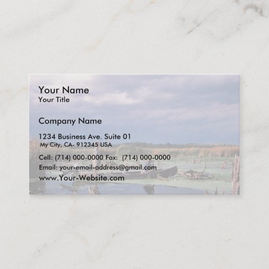 Waterhoenders Visitekaartje (Voorkant)