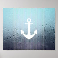 waterhooi monogram nautisch anker