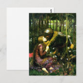 Waterhouse Belle Femme Sans Mercy Carte Postale (Devant / Derrière)