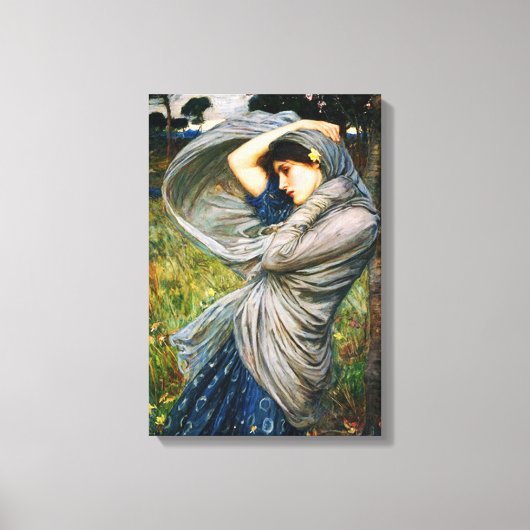 Waterhouse Boreas Canvas Print (Voorkant)