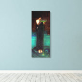 Waterhouse Circe Invidiosa Canvas Poster (Insitu (Houten vloer))