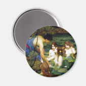 Waterhouse Hylas et le Nymphs Magnet (Recto/Verso)