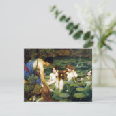 Waterhouse Hylas et les invitations aux nymphes (Debout devant)