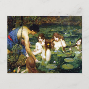 Waterhouse Hylas et les invitations aux nymphes