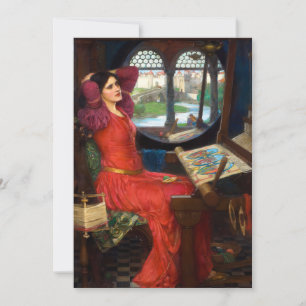 Waterhouse I Am Half-Sick Of Shadows Kaart