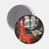 Waterhouse I Am Half-Sick Of Shadows Magneet (Voorkant / Achterkant)