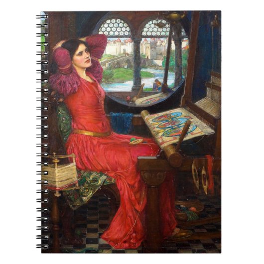 Waterhouse I Am Half-Sick of Shadows Notitieboek (Voorkant)