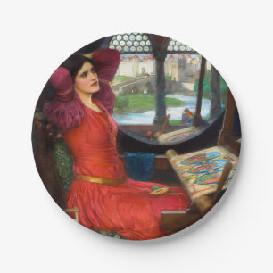 Waterhouse I Am Half-Sick Of Shadows Papieren Bordje