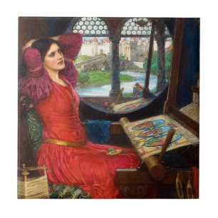 Waterhouse I Am Half-Sick of Shadows Tegeltje