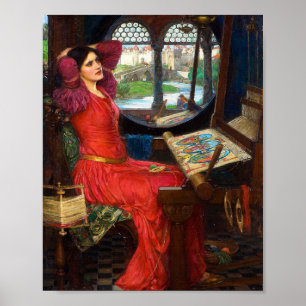 Waterhouse Ik Ben Halfziek van Schaduwen Poster