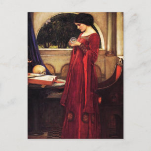 Waterhouse La Carte Postale Crystal Ball