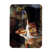 Waterhouse La Dame de Shalott Magnet (Vertical)