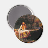 Waterhouse Lady van Shalott Magneet (Voorkant / Achterkant)