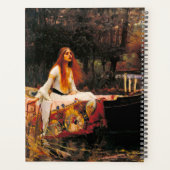 Waterhouse Lady van Shalott Planner (Achterkant)