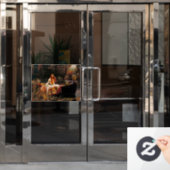 Waterhouse Lady van Shalott Raamsticker (Kantoordeur)