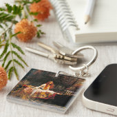 Waterhouse Lady van Shalott Sleutelhanger (Voorkant Rechts)