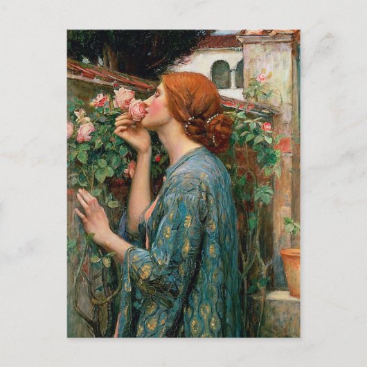 Waterhouse L'âme de la carte postale Rose (Devant)