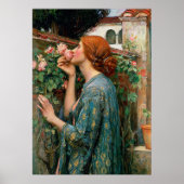 Waterhouse L'âme du Rose Poster (Devant)