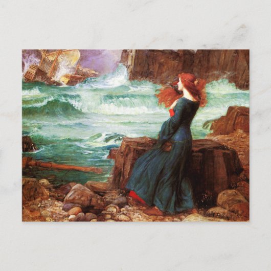 Waterhouse Miranda La Carte Postale Tempest (Devant)