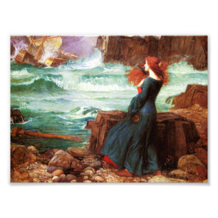 Waterhouse Miranda The Tempest Print Foto Afdruk