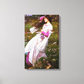 Waterhouse Windbloemen Canvas Print (Voorkant)