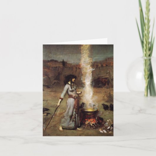 Waterhuis De Magic Circle Note Card Kaart (Voorkant)