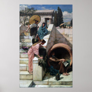 Waterhuis - Diogenes 1882 Poster