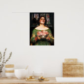 Waterhuis Gather Ye Rosebuds Poster (Keuken)