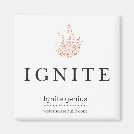 Waterhuis "Ignite" Magnet Magneet (Voorkant)