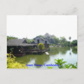 Waterhuis in Siem Reap Briefkaart (Voorkant)