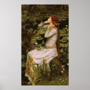 Waterhuis - Ophelia 1894 Poster