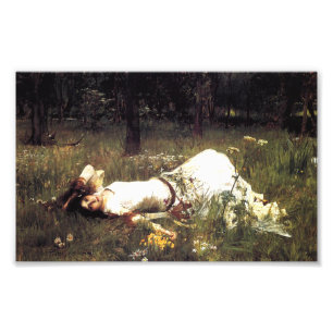 Waterhuis Ophelia Print Foto Afdruk
