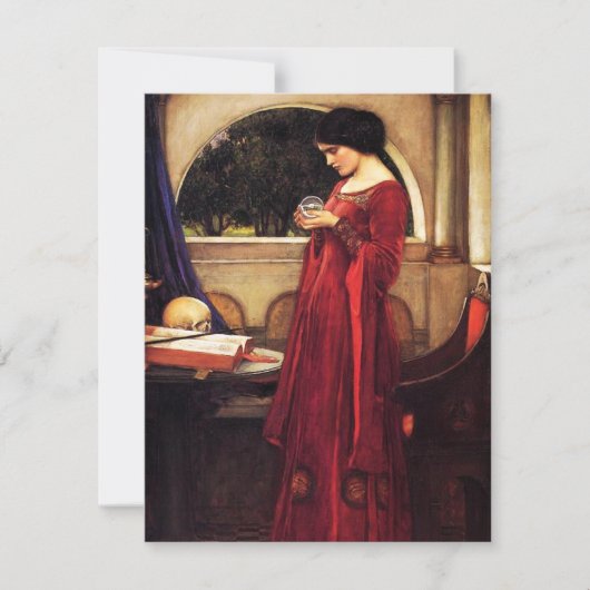 Waterhuis The Crystal Ball Invitations Kaart (Voorkant)