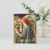 Waterhuissol van het Roos CC0738 Pre-Raphaelite Briefkaart (Staand voorkant)