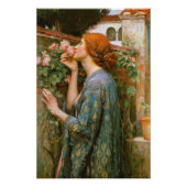 Waterhuissol van het Roos pre-Raphaelite CC1003 Perfect Poster (Voorkant)