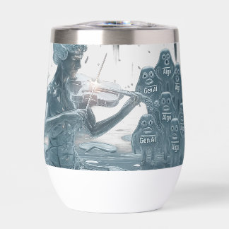 Waterige violist, AI en algoritmen (White BG)