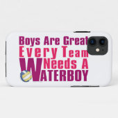 Waterjongetvolleybal in roze Case-Mate iPhone case (Achterkant (horizontaal))