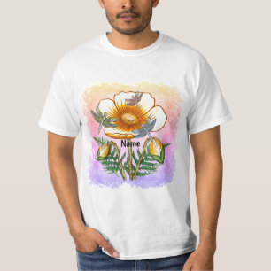 Waterjuffer Gele Klaproos T-shirt