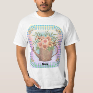Waterkan Roze Madeliefjes t-shirt