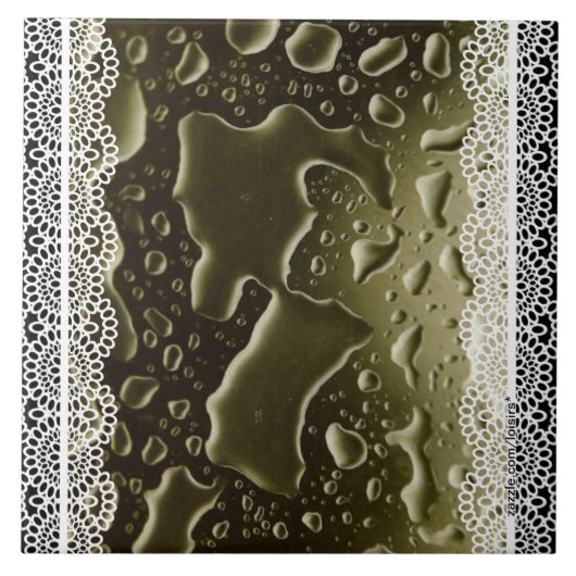 Waterkeramische Tegel Tegeltje (Voorkant)