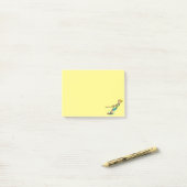 Waterkiemen Post-it® Notes (Op bureau)